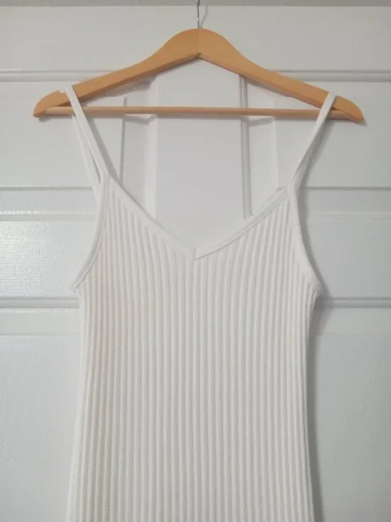 ZARA Ribbed Spring/Summer Bodycon Dress / $21 / NEW - Picture 6 of 7